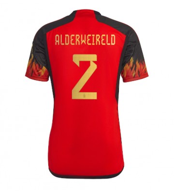 Lacne Muži Futbalové dres Belgicko Toby Alderweireld #2 MS 2022 Krátky Rukáv - Domáci